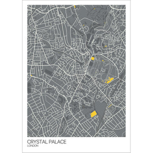 Map of Crystal Palace, London