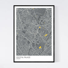 Load image into Gallery viewer, Map of Crystal Palace, London