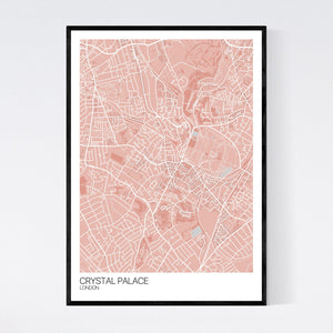 Crystal Palace Neighbourhood Map Print