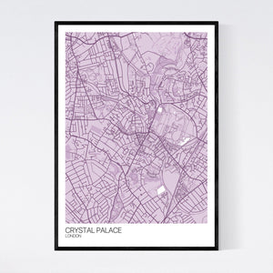 Crystal Palace Neighbourhood Map Print