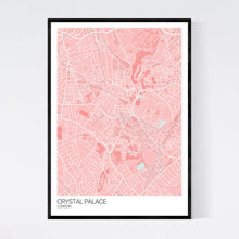 Load image into Gallery viewer, Crystal Palace Neighbourhood Map Print