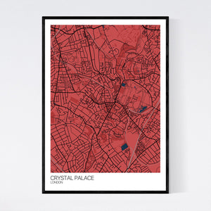 Crystal Palace Neighbourhood Map Print