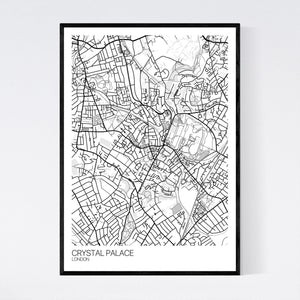 Crystal Palace Neighbourhood Map Print