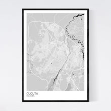 Load image into Gallery viewer, Cúcuta City Map Print