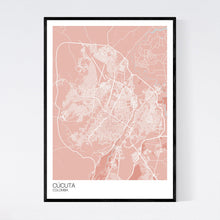 Load image into Gallery viewer, Cúcuta City Map Print