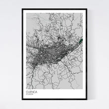 Load image into Gallery viewer, Cuenca City Map Print