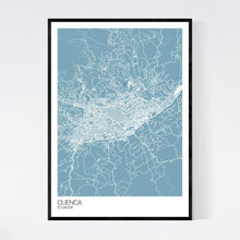 Load image into Gallery viewer, Cuenca City Map Print