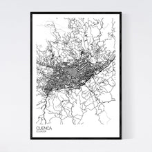 Load image into Gallery viewer, Cuenca City Map Print
