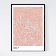 Load image into Gallery viewer, Cumilla City Map Print