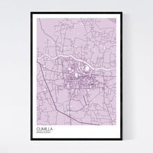 Load image into Gallery viewer, Cumilla City Map Print