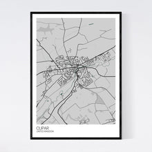 Load image into Gallery viewer, Cupar City Map Print