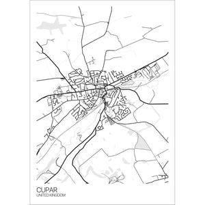 Map of Cupar, United Kingdom
