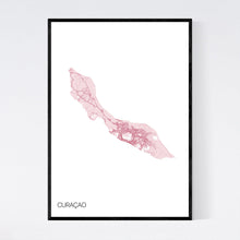 Load image into Gallery viewer, Map of Curaçao, 
