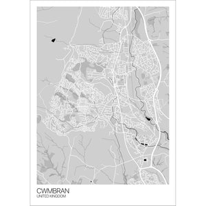 Map of Cwmbran, United Kingdom