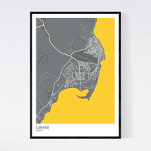 Load image into Gallery viewer, Dahab City Map Print