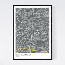 Load image into Gallery viewer, Map of Dalston Junction, London