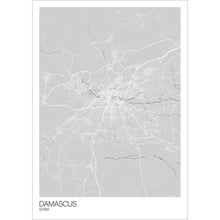 Load image into Gallery viewer, Map of Damascus, Syria