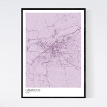 Load image into Gallery viewer, Damascus City Map Print