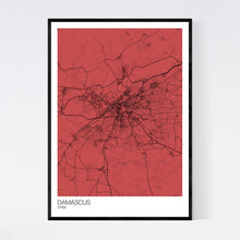 Load image into Gallery viewer, Damascus City Map Print