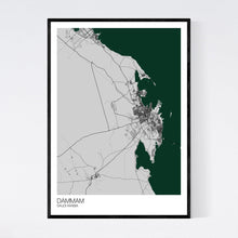 Load image into Gallery viewer, Dammam City Map Print