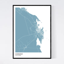 Load image into Gallery viewer, Dammam City Map Print