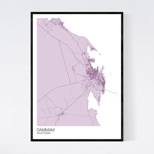 Load image into Gallery viewer, Dammam City Map Print