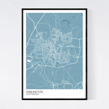 Load image into Gallery viewer, Darlington City Map Print
