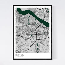 Load image into Gallery viewer, Dartford City Map Print