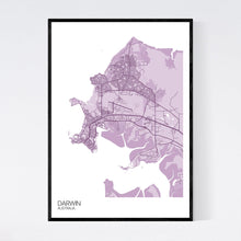 Load image into Gallery viewer, Darwin City Map Print