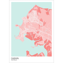 Load image into Gallery viewer, Map of Darwin, Australia