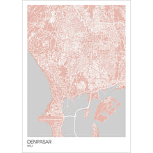 Load image into Gallery viewer, Map of Denpasar, Bali