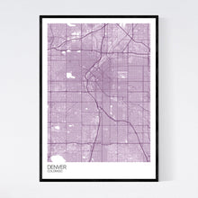 Load image into Gallery viewer, Map of Denver, Colorado