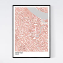 Load image into Gallery viewer, Deptford Neighbourhood Map Print