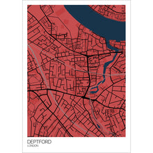 Load image into Gallery viewer, Map of Deptford, London