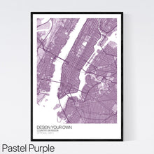 Load image into Gallery viewer, Design Your Own Map Print (UK and Ireland)