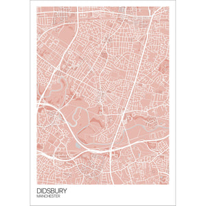 Map of Didsbury, Manchester