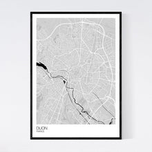Load image into Gallery viewer, Dijon City Map Print