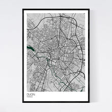 Load image into Gallery viewer, Dijon City Map Print