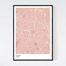 Load image into Gallery viewer, Dijon City Map Print