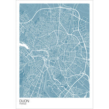 Load image into Gallery viewer, Map of Dijon, France