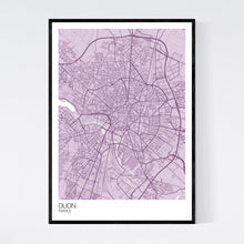 Load image into Gallery viewer, Dijon City Map Print