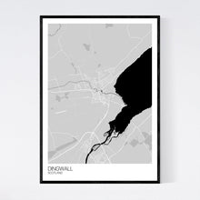 Load image into Gallery viewer, Dingwall Town Map Print