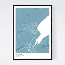 Load image into Gallery viewer, Dingwall Town Map Print