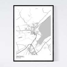 Load image into Gallery viewer, Dingwall Town Map Print