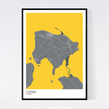 Load image into Gallery viewer, Map of Djerba, Tunisia