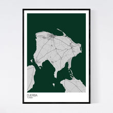 Load image into Gallery viewer, Djerba Island Map Print