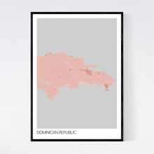 Load image into Gallery viewer, Map of Dominican Republic, 