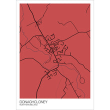 Load image into Gallery viewer, Map of Donaghcloney, Northern Ireland