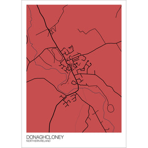 Map of Donaghcloney, Northern Ireland