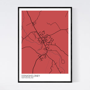 Map of Donaghcloney, Northern Ireland